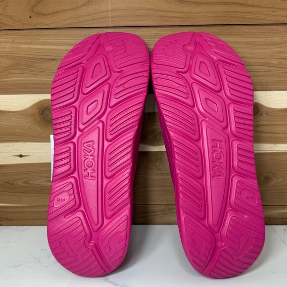 Hoka Ora Recovery Slide 3 Pink Yarrow Comfort Slip On Sandals US W 16/ M 14 - Picture 8 of 12